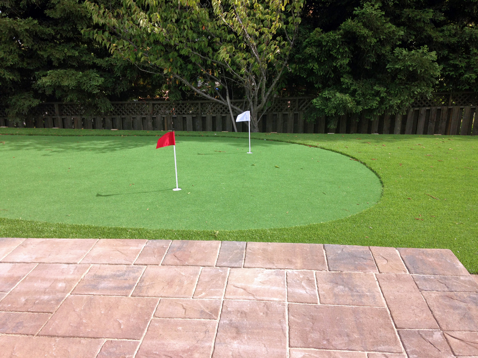 Artificial Turf Cost Garland Utah Diy Putting Green Backyard Designs