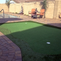 Grass Carpet Cottonwood Heights, Utah Indoor Putting Green, Backyard Makeover