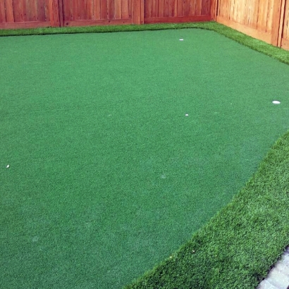 Best Artificial Grass Halchita, Utah Home Putting Green, Backyard Landscaping Ideas