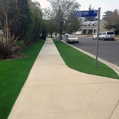 Installing Artificial Grass Midvale, Utah Landscaping Business, Front Yard