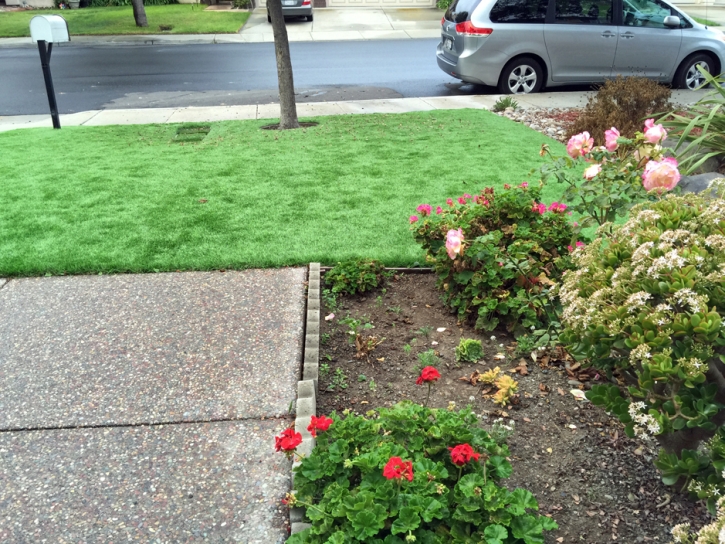 Artificial Grass Installation Clawson, Utah Landscaping, Small Front Yard Landscaping