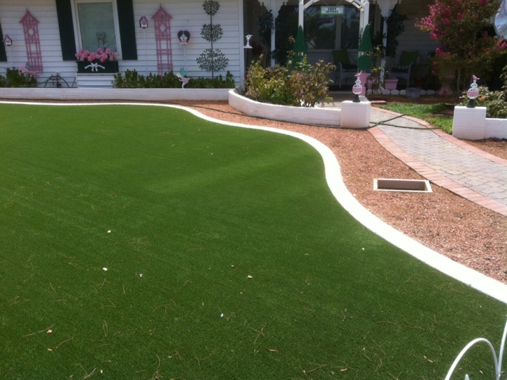 Artificial Grass Installation Plain City, Utah Landscaping, Front Yard