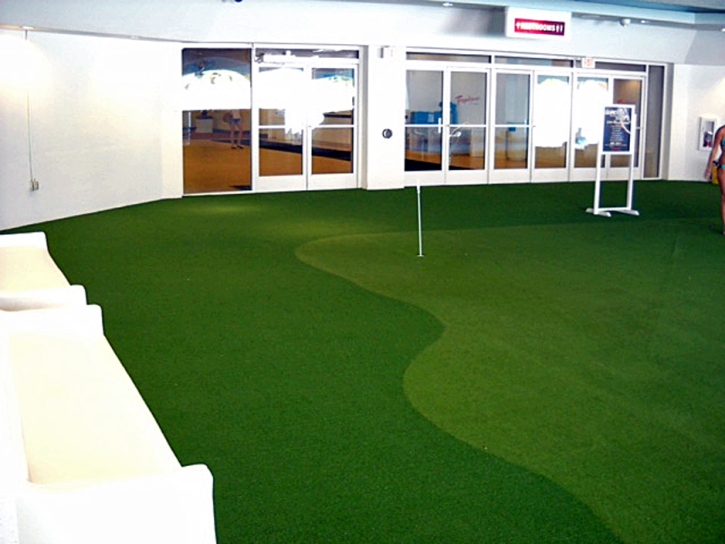 Synthetic Lawn Rush Valley, Utah Putting Green, Commercial Landscape